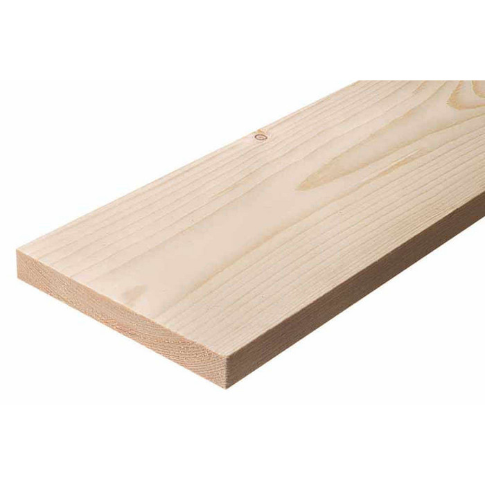 Доска сухая строганная из хвои 20х120х6000 сорт АВ