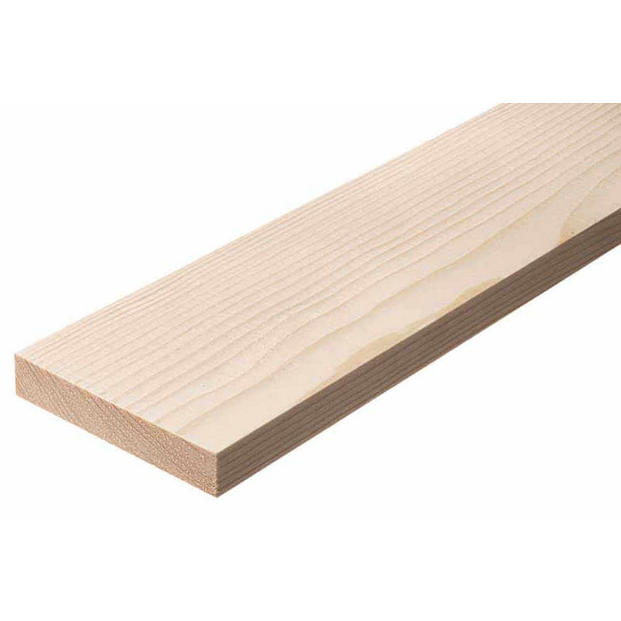 Доска сухая строганная 25х100х4000 сорт 1